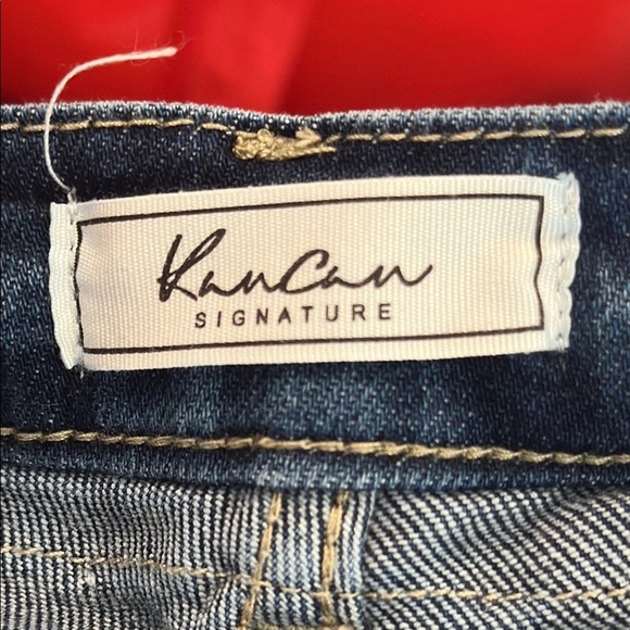 KanCan Dark Blue Denim Jean Shorts - Picture 4 of 4